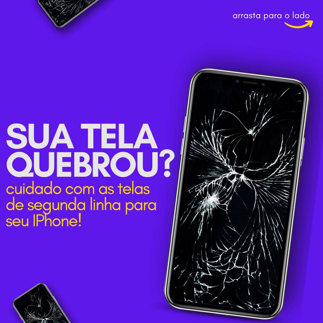 Anúncio estático de um celular